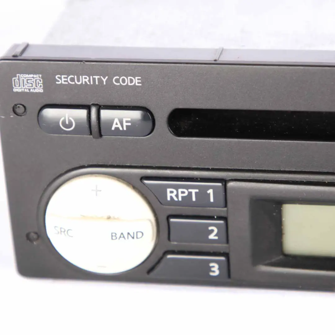  Radio Head Unit Nissan Micra K12 CD Player RDS Control Unit NO CODE - SKU 7645384318 - Part number 7645384318
