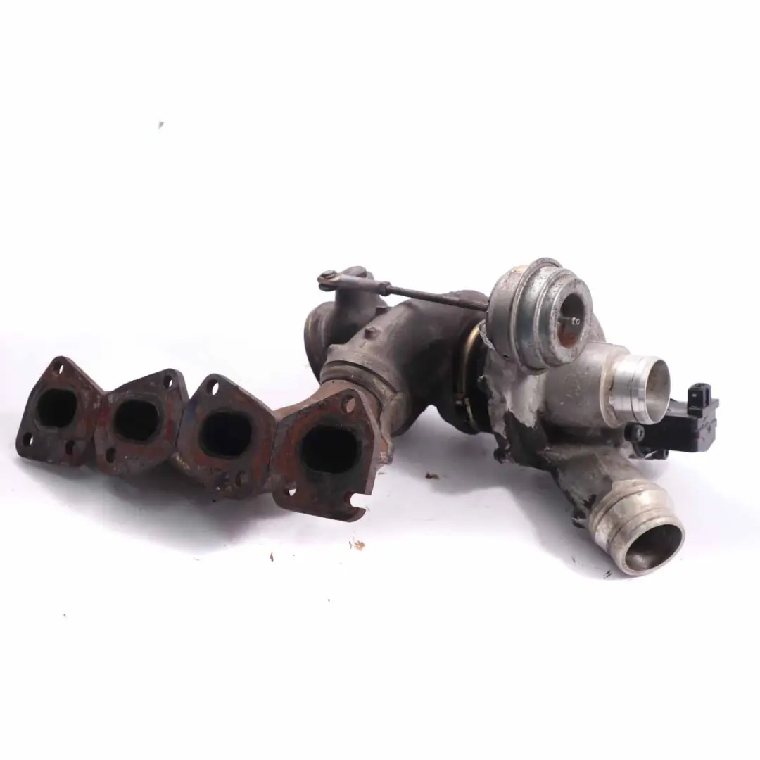 Turbocharger Manifold to BMW F20 F30 114i 116i 316i Petrol N13 Turbo with Part number 7645759 BMW F20 F30 114i 116i 316i Petrol N13 Turbo Turbocharger Manifold - SKU 7645759 - Part number 7645759