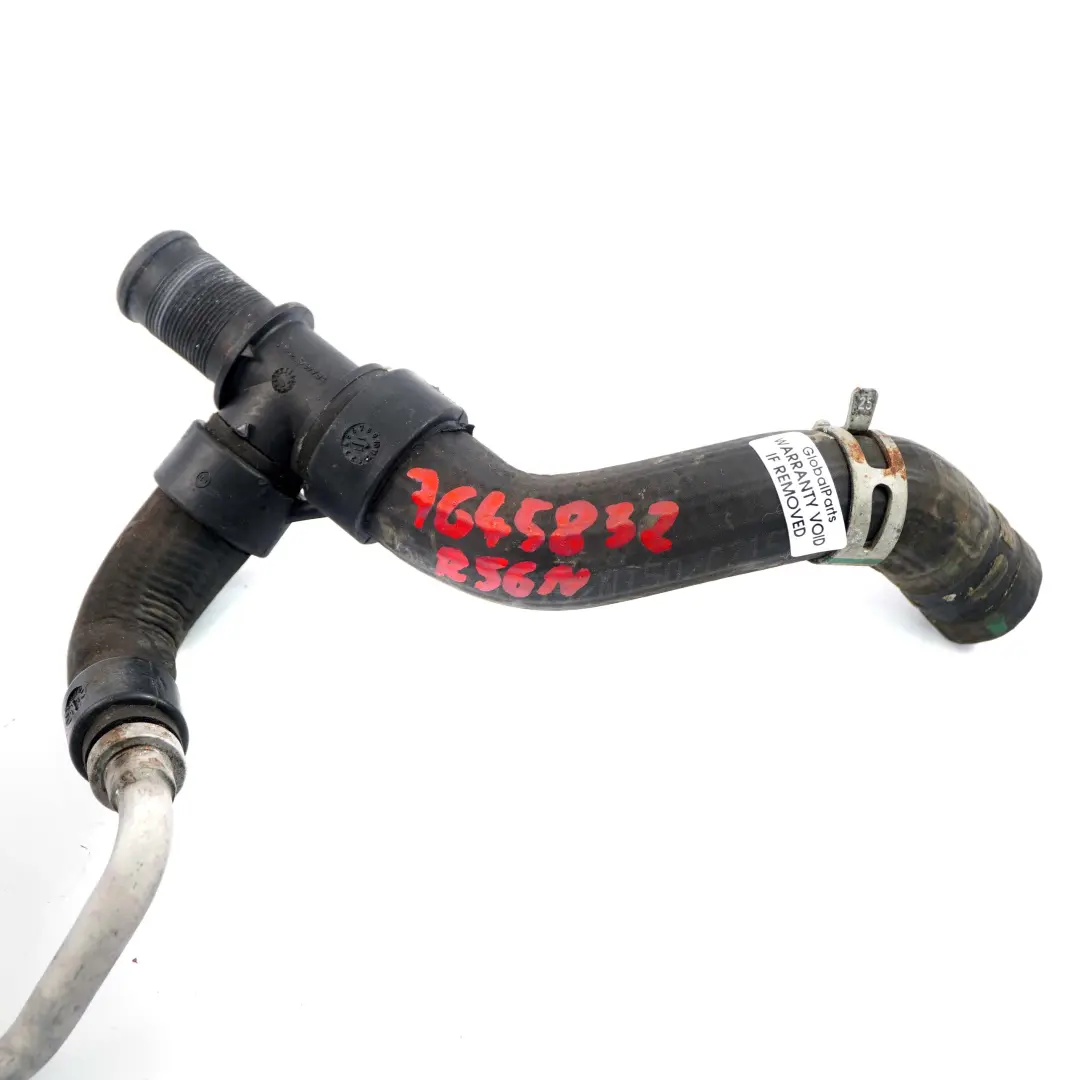 Mini Cooper S R55 R56 LCI N18 Tubo refrigeración turbocompresor Manguera retorno - SKU 7645832 - Número de pieza 7645832