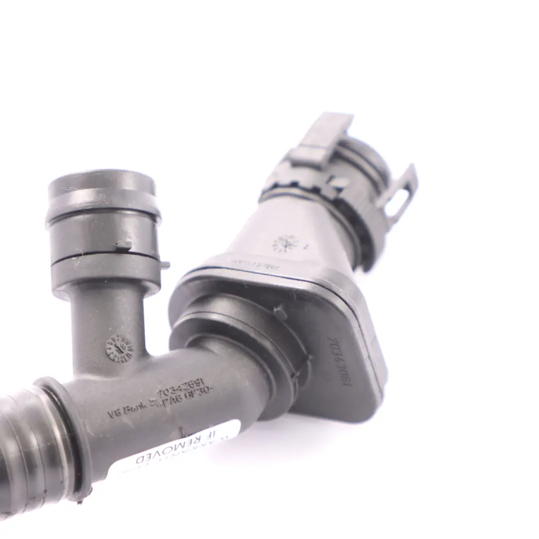  Tubo di Sfiato BMW F10 Benzina N63 Linea di Ventilazione Carter Cyl. 5-8 - SKU 7646087 - Numero di parte 7646087