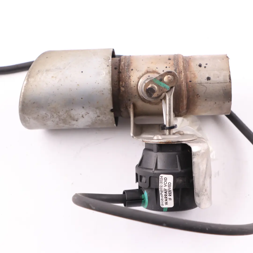 Exhaust Tip BMW E84 N20 Rear Tailpipe Tip With Active Flap Actuator to with Part number 7646431 Exhaust Tip BMW E84 N20 Rear Tailpipe Tip With Active Flap Actuator - SKU 7646431 - Part number 7646431