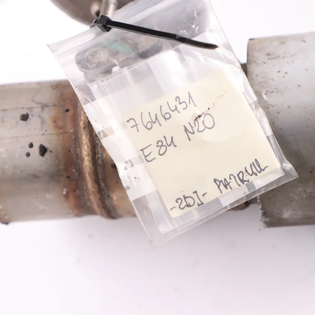 Exhaust Tip BMW E84 N20 Rear Tailpipe Tip With Active Flap Actuator to with Part number 7646431 Exhaust Tip BMW E84 N20 Rear Tailpipe Tip With Active Flap Actuator - SKU 7646431 - Part number 7646431