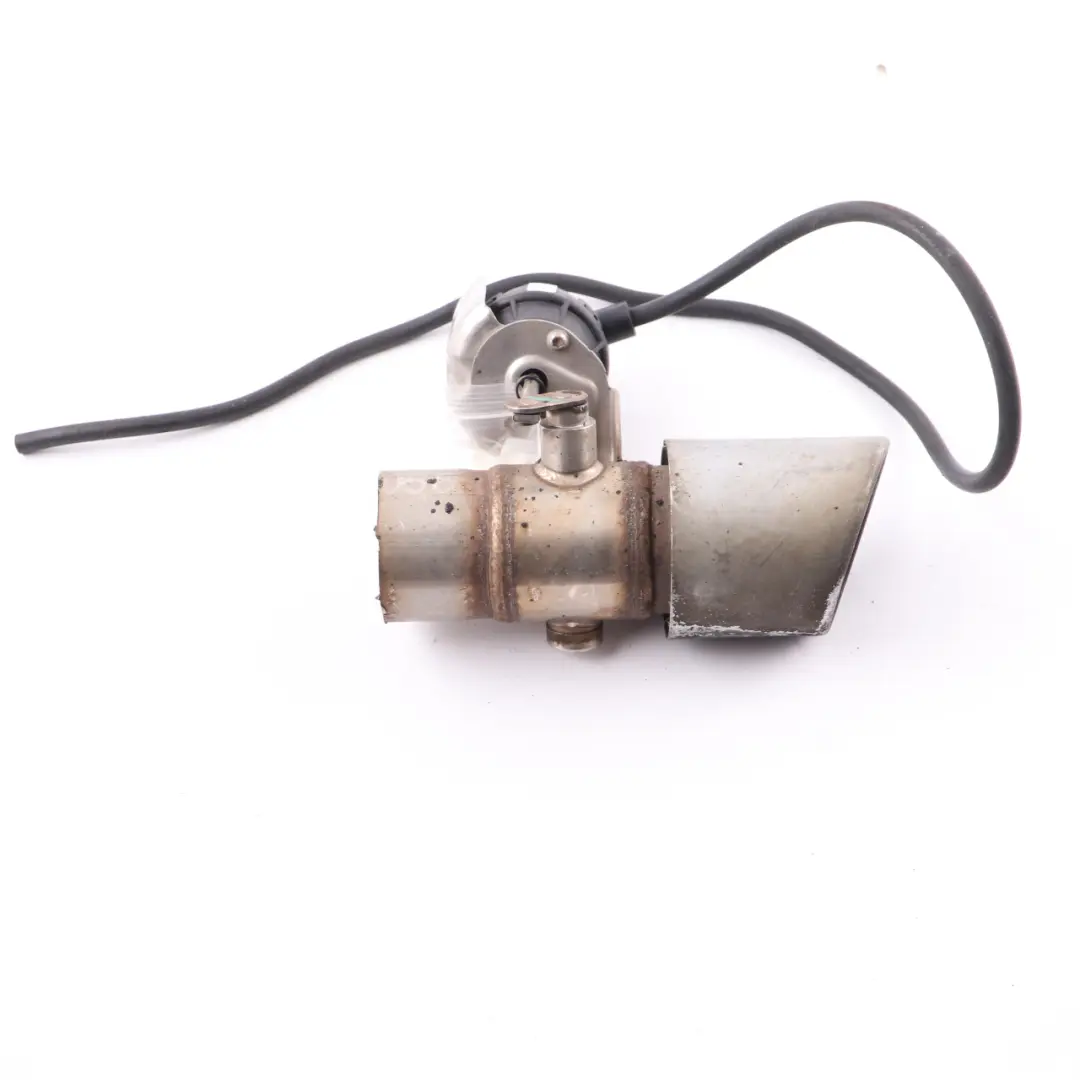 Exhaust Tip BMW E84 N20 Rear Tailpipe Tip With Active Flap Actuator to with Part number 7646431 Exhaust Tip BMW E84 N20 Rear Tailpipe Tip With Active Flap Actuator - SKU 7646431 - Part number 7646431