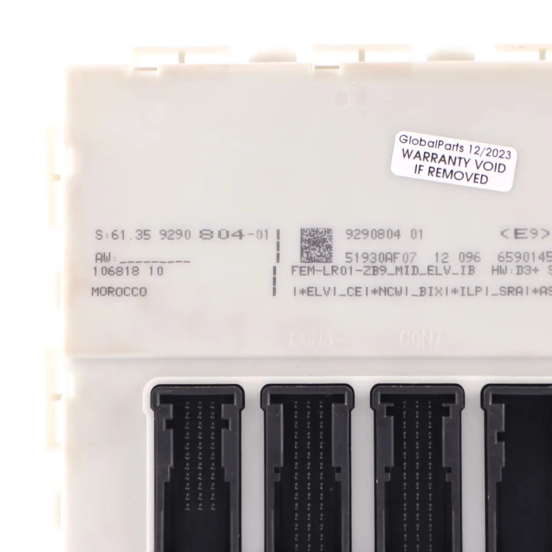 BMW F30 328i N20 245HP Engine Control Unit Module ECU Kit DME FEM Key - SKU 7646763-1 - Part number 7646763