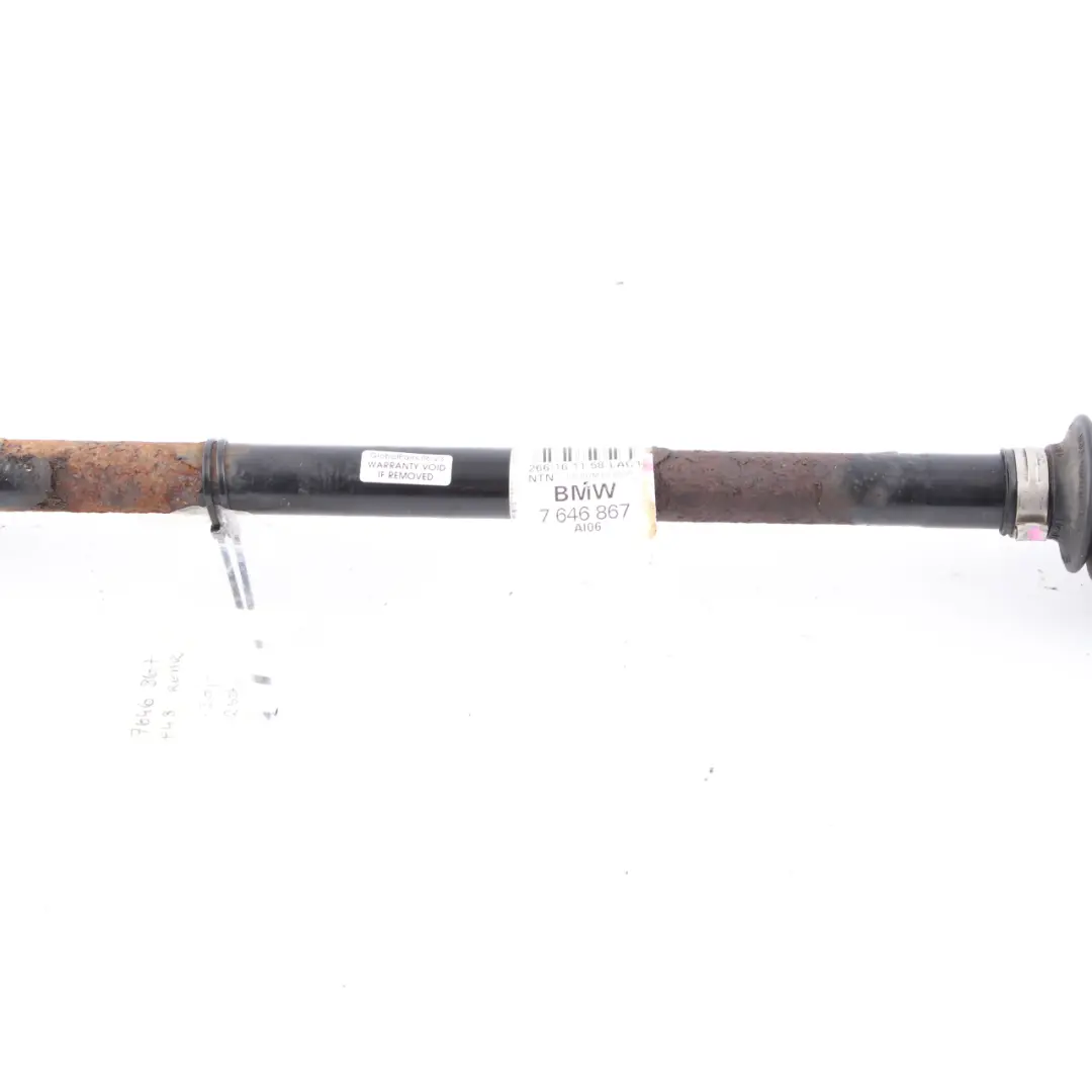 BMW F45 X1 F48 xDrive Arbre de transmission Essieu arrière Arbre gauche - SKU 7646867 - Numéro de pièce 7646867