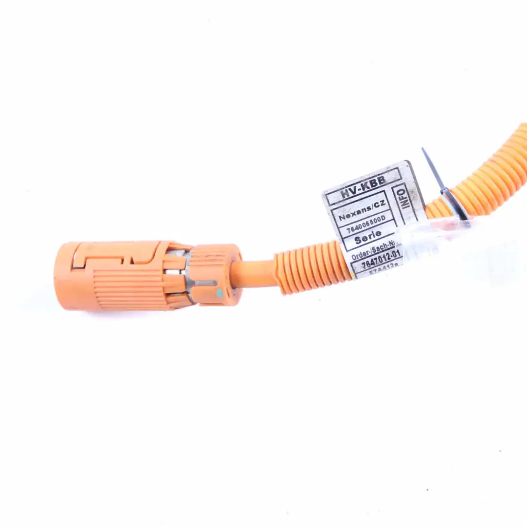 BMW i3 I01 60Ah Hybrid Electric Wiring Cable Harness AC Motor Engine - SKU 7647012 - Part number 7647012