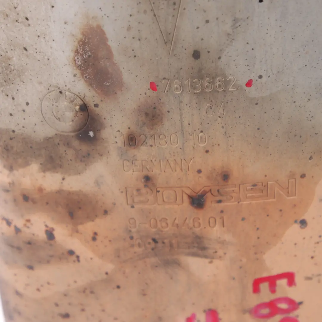 Front Silencer BMW Z4 E89 Exhaust Back Box Double Twin Pipe 7613662 to with Part number 7647053 Front Silencer BMW Z4 E89 Exhaust Back Box Double Twin Pipe 7613662 - SKU 7647053 - Part number 7647053