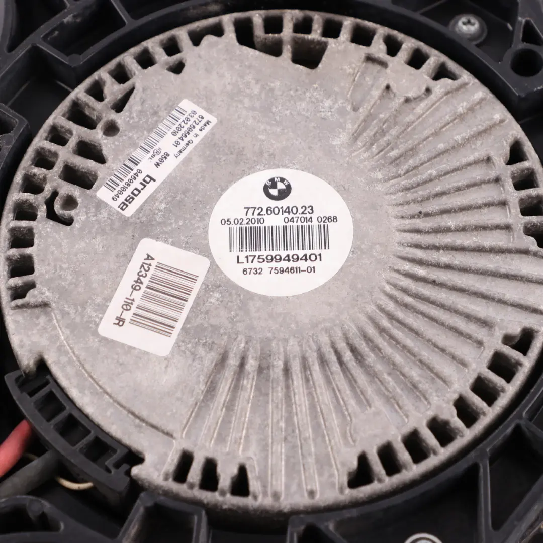  Radiator Fan BMW F10 F11 F12 Engine Cooling Radiator Fan Shroud 850W - SKU 7647652 - Part number 7647652