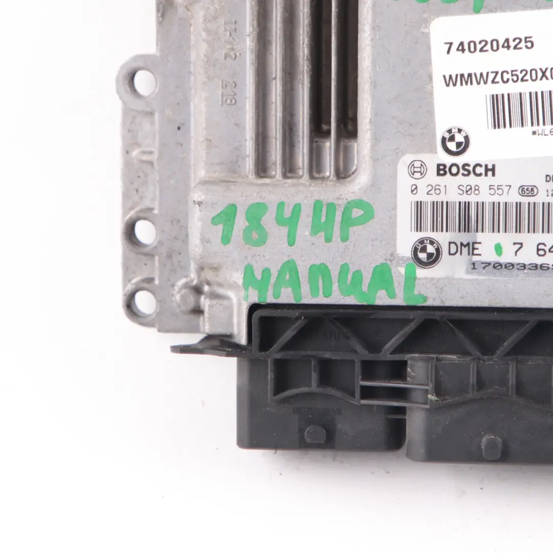 184HP ECU Engine Module DME Manual to Mini Cooper S R55 R56 LCI R60 N18 1.6 with Part number 7648190 Mini Cooper S R55 R56 LCI R60 N18 1.6 184HP ECU Engine Module DME Manual - SKU 7648190 - Part number 7648190