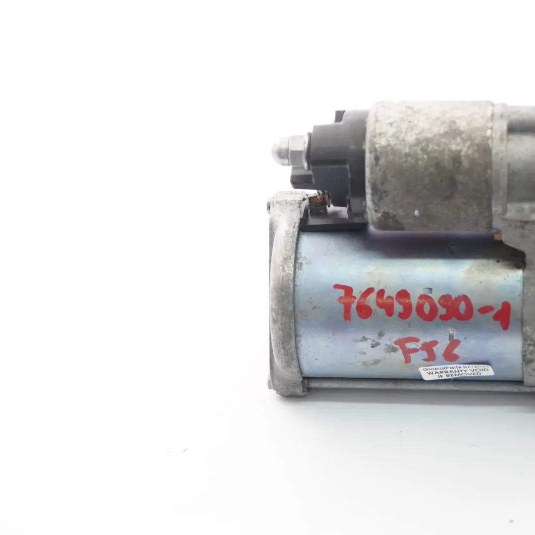 Mini Cooper F54 F55 F56 F57 F60 Petrol Engine Starter Motor - SKU 7649090-1 - Part number 7649090