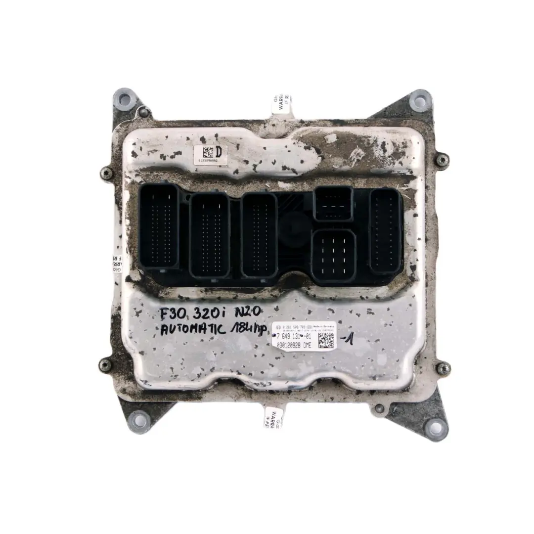 N20 184HP ECU Unidad Kit DDE Llave FEM Automático para BMW F30 F31 320I con número de pieza 7649131 BMW F30 F31 320I N20 184HP ECU Unidad Kit DDE Llave FEM Automático - SKU 7649131-1 - Número de pieza 7649131