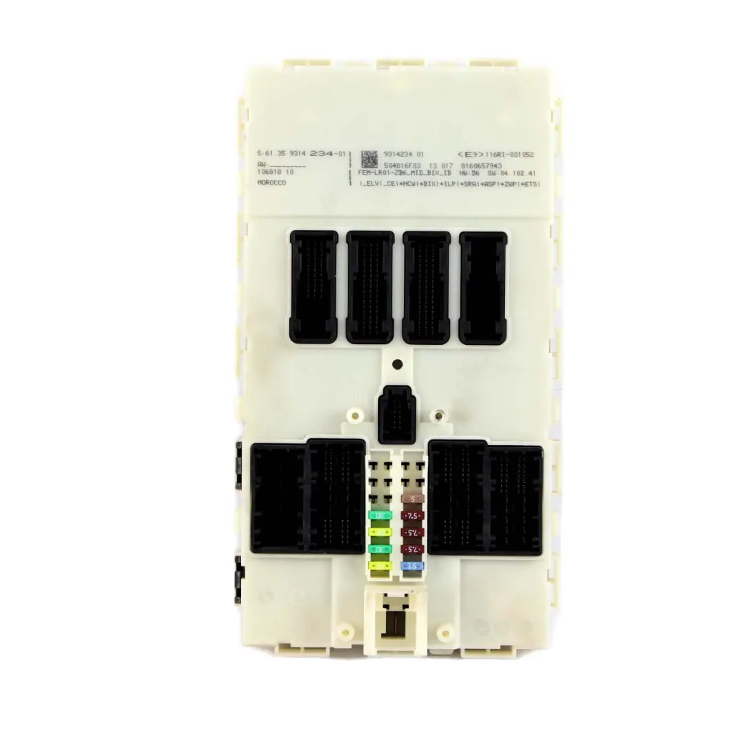 N20 184HP Kit Centralina DDE Chiave FEM Automatica per BMW F30 F31 320I con numero di parte 7649131 BMW F30 F31 320I N20 184HP Kit Centralina DDE Chiave FEM Automatica - SKU 7649131-1 - Numero di parte 7649131