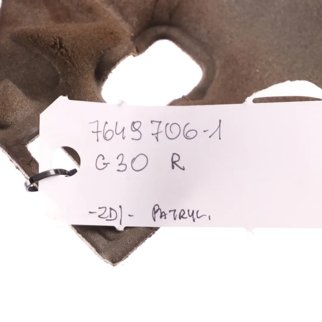 Acoustic Capsule Gearbox Sound Insulation Right O/S Cover to BMW G30 with Part number 7649706 BMW G30 Acoustic Capsule Gearbox Sound Insulation Right O/S Cover - SKU 7649706-1 - Part number 7649706