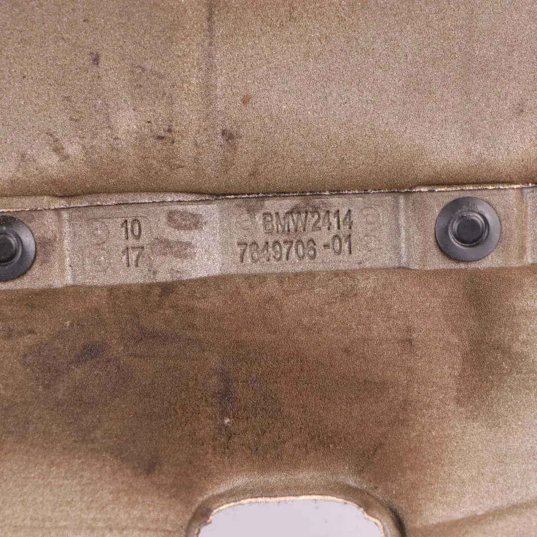 Acoustic Capsule Gearbox Sound Insulation Left Right N/O/S Cover to BMW G11 with Part number 7649706 BMW G11 Acoustic Capsule Gearbox Sound Insulation Left Right N/O/S Cover - SKU 7649706 - Part number 7649706