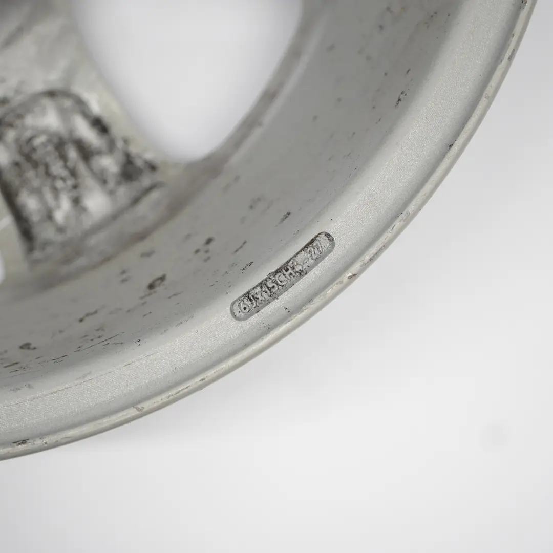 Peugeot Cerchio in lega argento 15" 6J ET:27 - SKU 7650-H-1 - Numero di parte 7650-H
