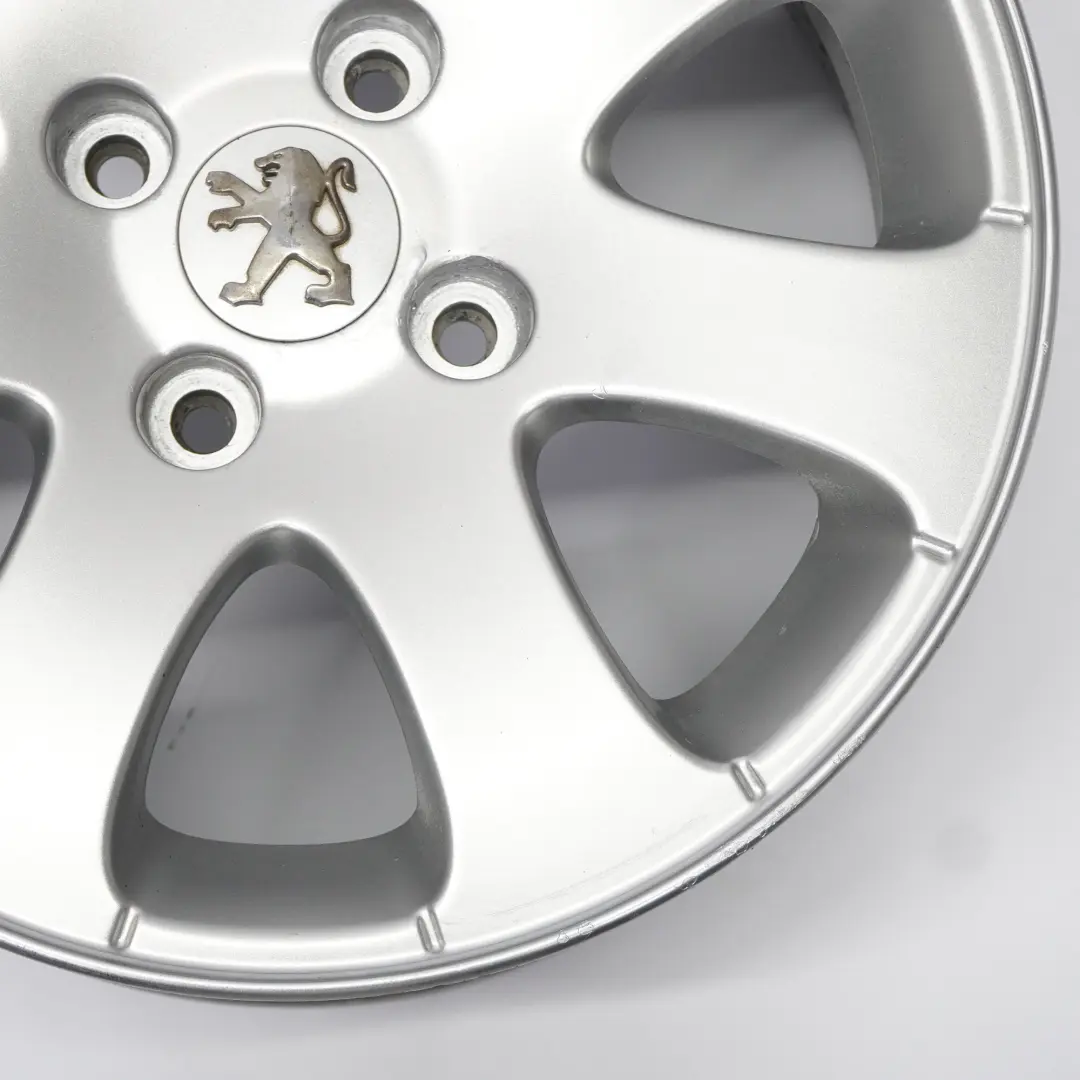 Peugeot Cerchio in lega argento 15" 6J ET:27 - SKU 7650-H-1 - Numero di parte 7650-H