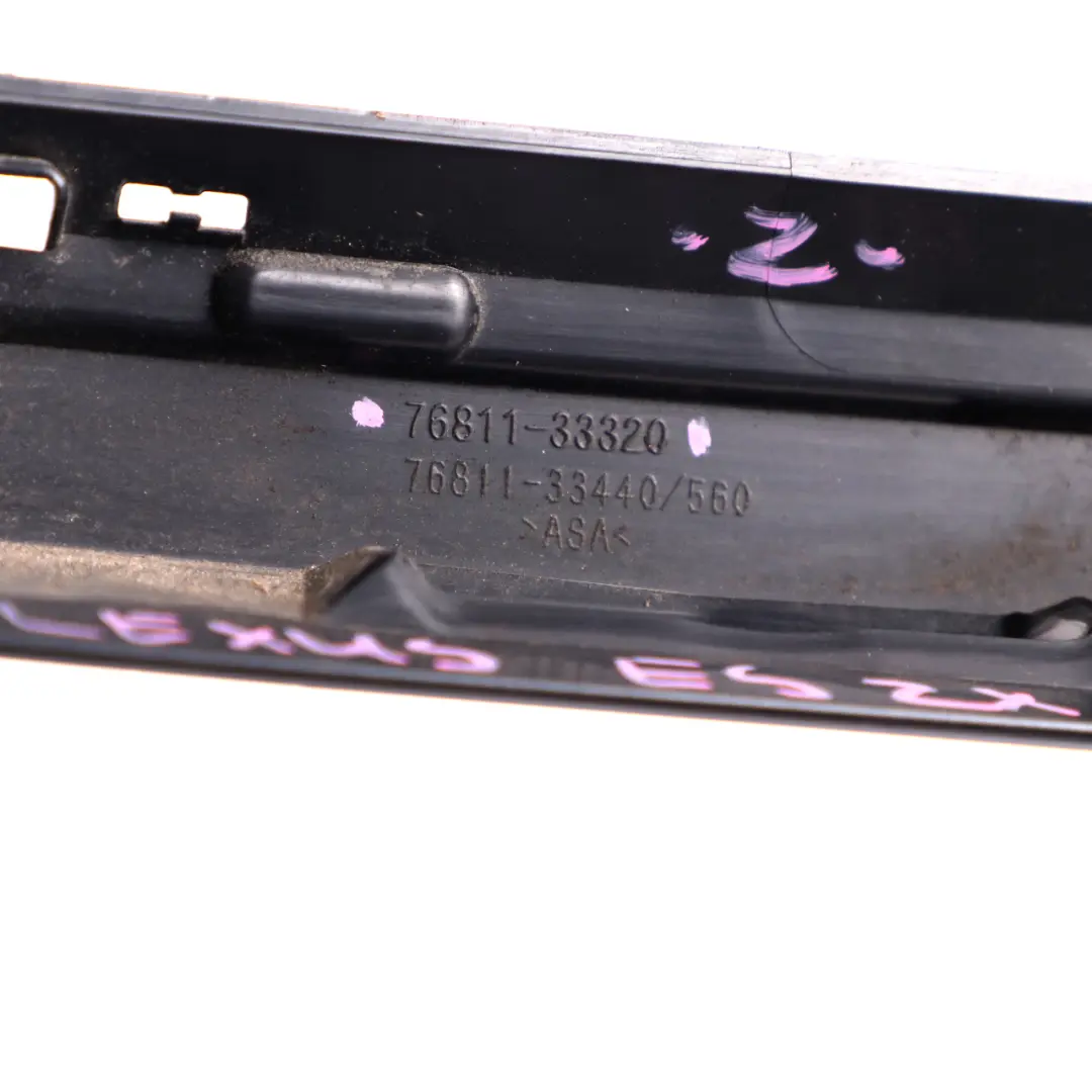 Lexus ES ZX10 Rear Trunk Lid Handle Number License Plate Lamp Cover - SKU 76811-33320 - Part number 76811-33320