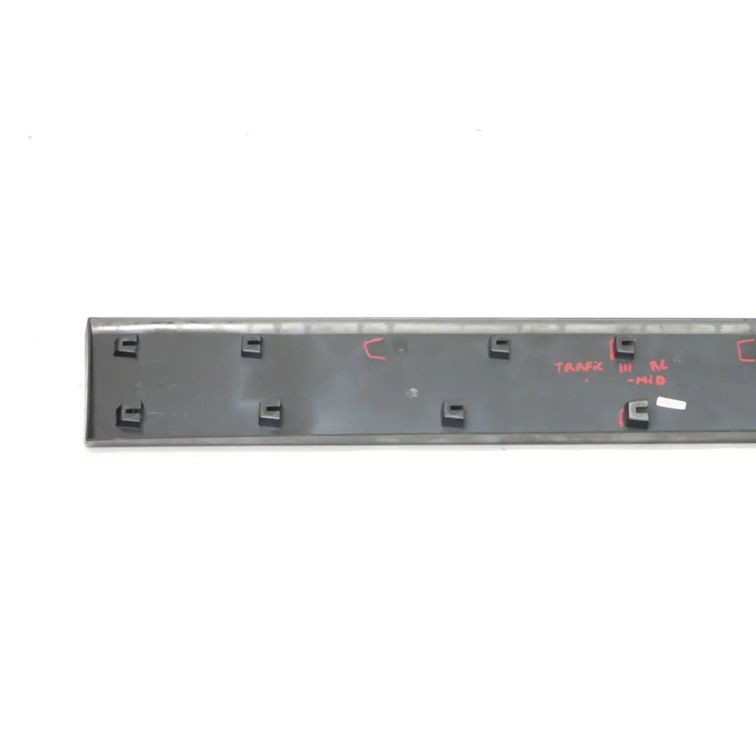 Renault Trafic Mk3 Moulure de Porte Coulissante Latérale Gauche Cache 93867912 - SKU 768555976R-MID - Numéro de pièce 768555976R
