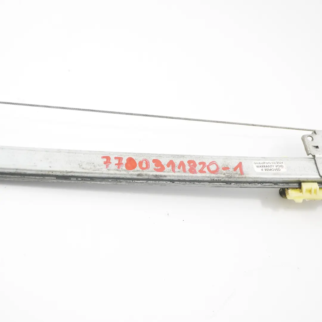 Window Lifter Front Door Left N/S Regulator Motor to Renault Trafic with Part number 7700311820 Renault Trafic Window Lifter Front Door Left N/S Regulator Motor - SKU 7700311820-1 - Part number 7700311820