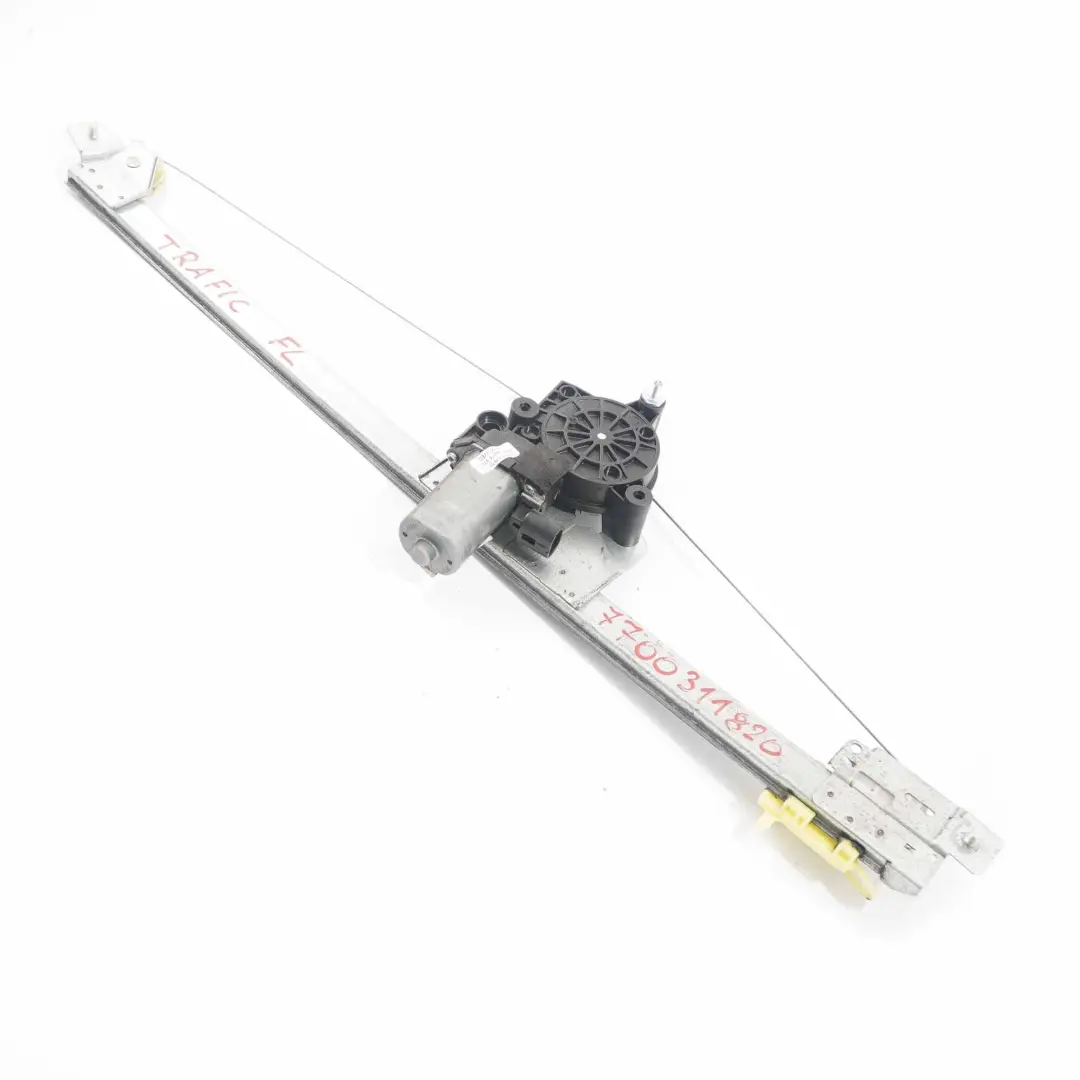 Lève-Vitre Porte Avant Gauche Moteur Régulateur pour Renault Trafic à propos du numéro de pièce 7700311820 Renault Trafic Lève-Vitre Porte Avant Gauche Moteur Régulateur - SKU 7700311820 - Numéro de pièce 7700311820
