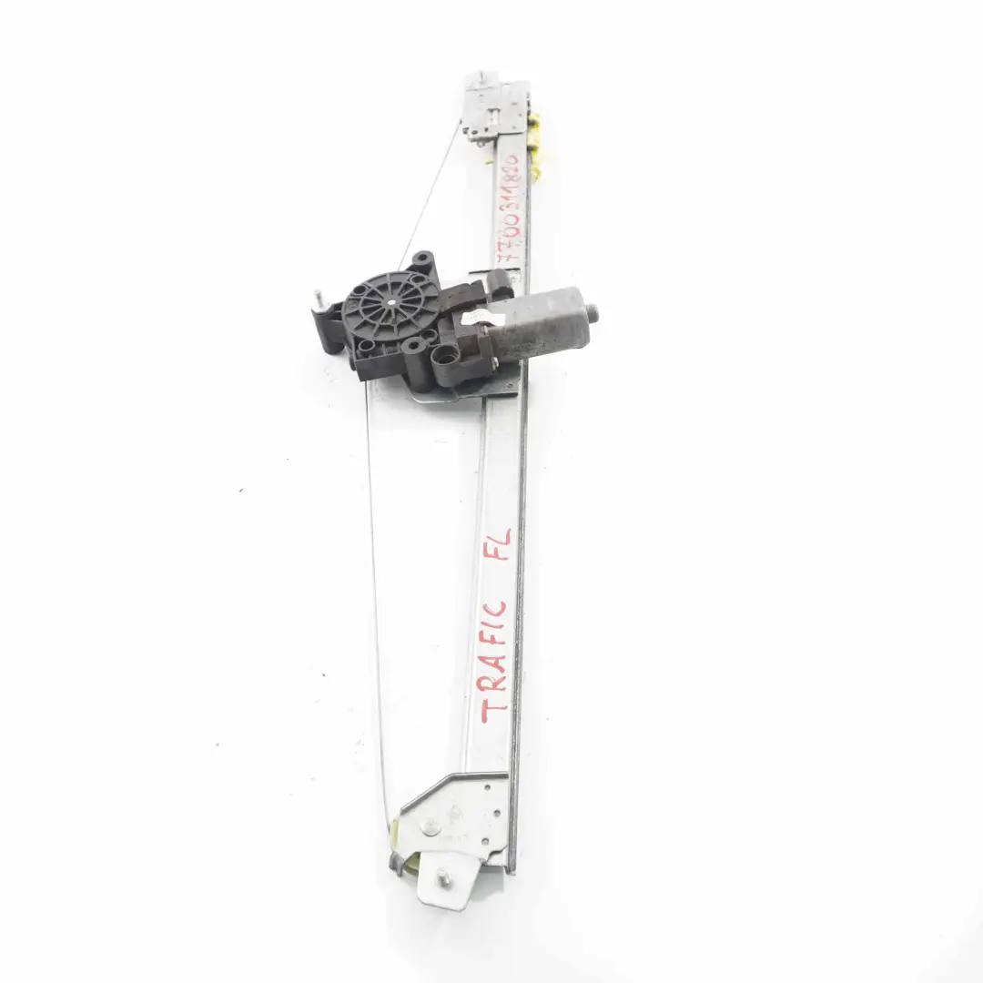Window Lifter Front Door Left N/S Regulator Motor to Renault Trafic with Part number 7700311820 Renault Trafic Window Lifter Front Door Left N/S Regulator Motor - SKU 7700311820 - Part number 7700311820