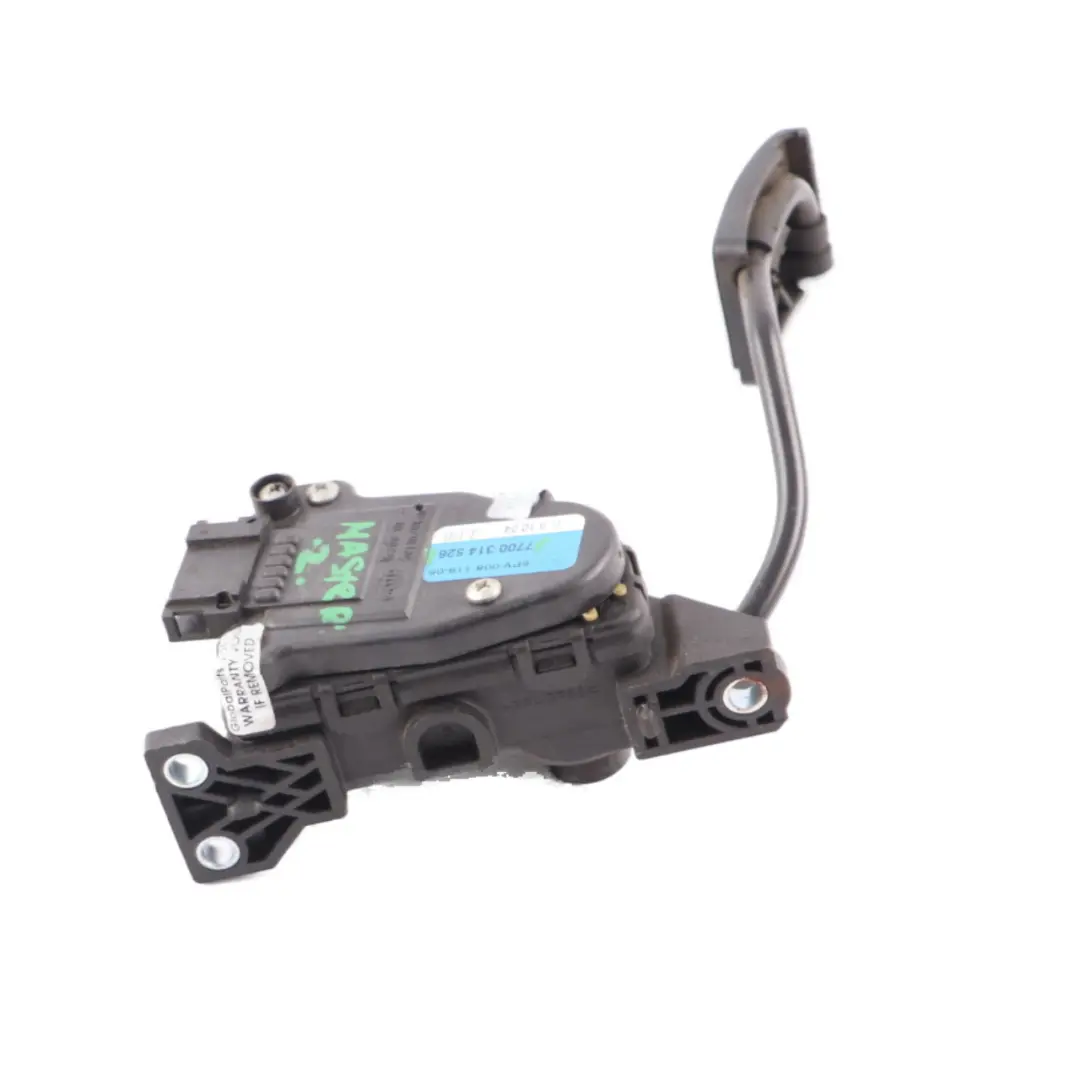 Throttle Pedal Accelerator Module to Renault Master Vauxhall Movano with Part number 7700314526 Renault Master Vauxhall Movano Throttle Pedal Accelerator Module - SKU 7700314526 - Part number 7700314526