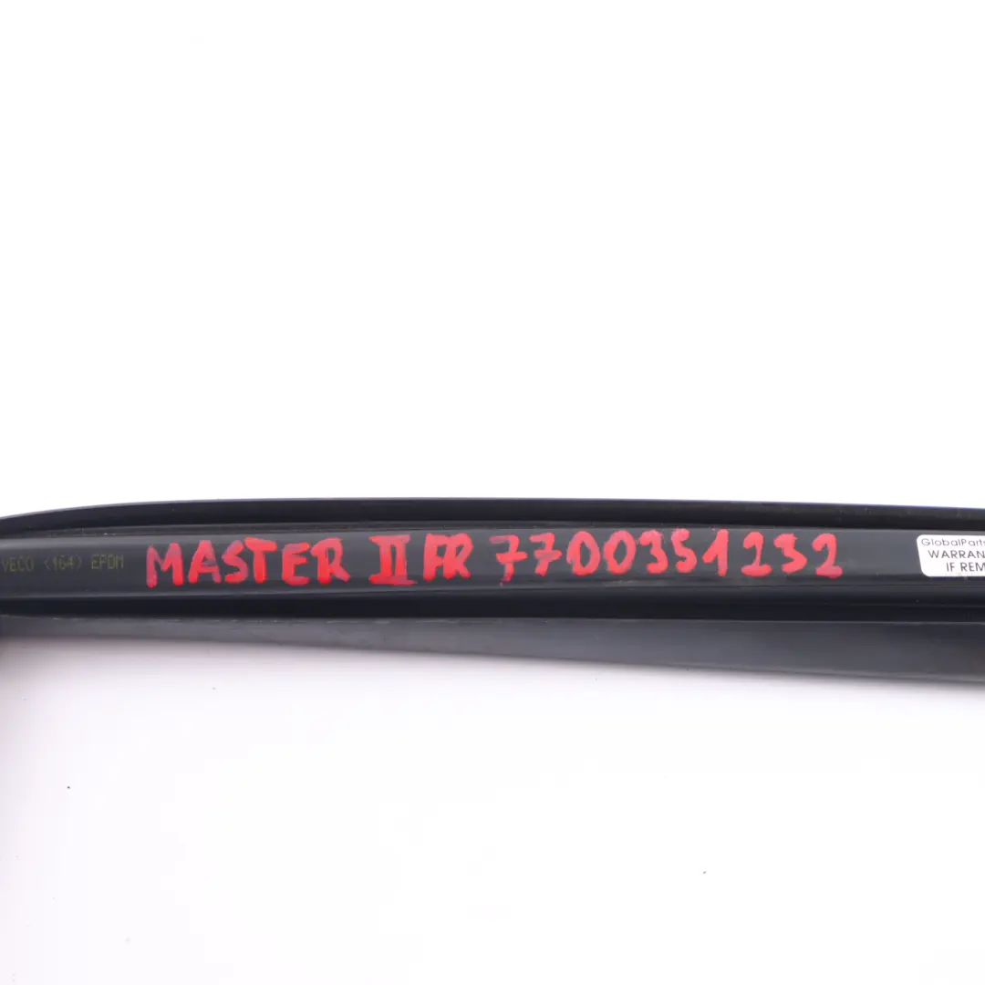 Window Seal Renault Master II Side Door Rear Right O/S Window Rubber Gasket Seal to with Part number 7700351232 Window Seal Renault Master II Side Door Rear Right O/S Window Rubber Gasket Seal - SKU 7700351232 - Part number 7700351232