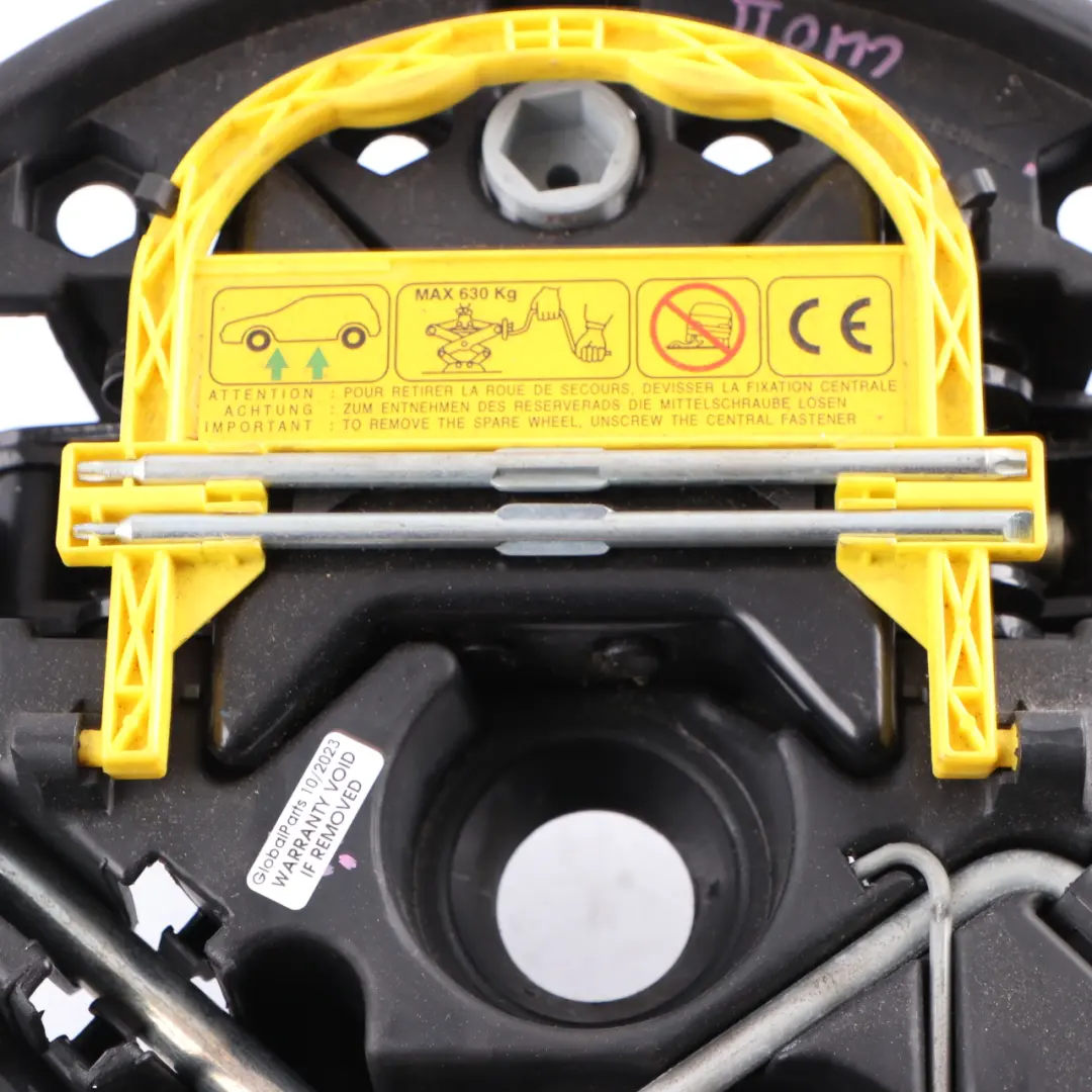 Renault Clio 2 Tool Kit Storage Tray Wrench Brace Hook Lifting Jack - SKU 7700836437 - Part number 7700836437