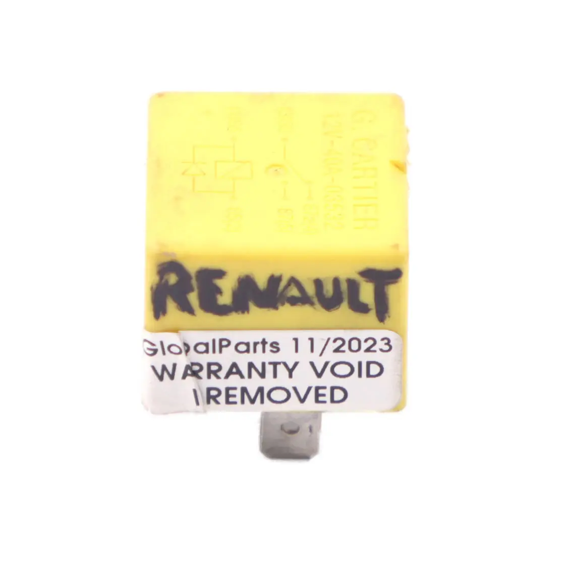 Renault Relay Module Control Unit Amarillo 12V 40A 5 Pins 7700844253