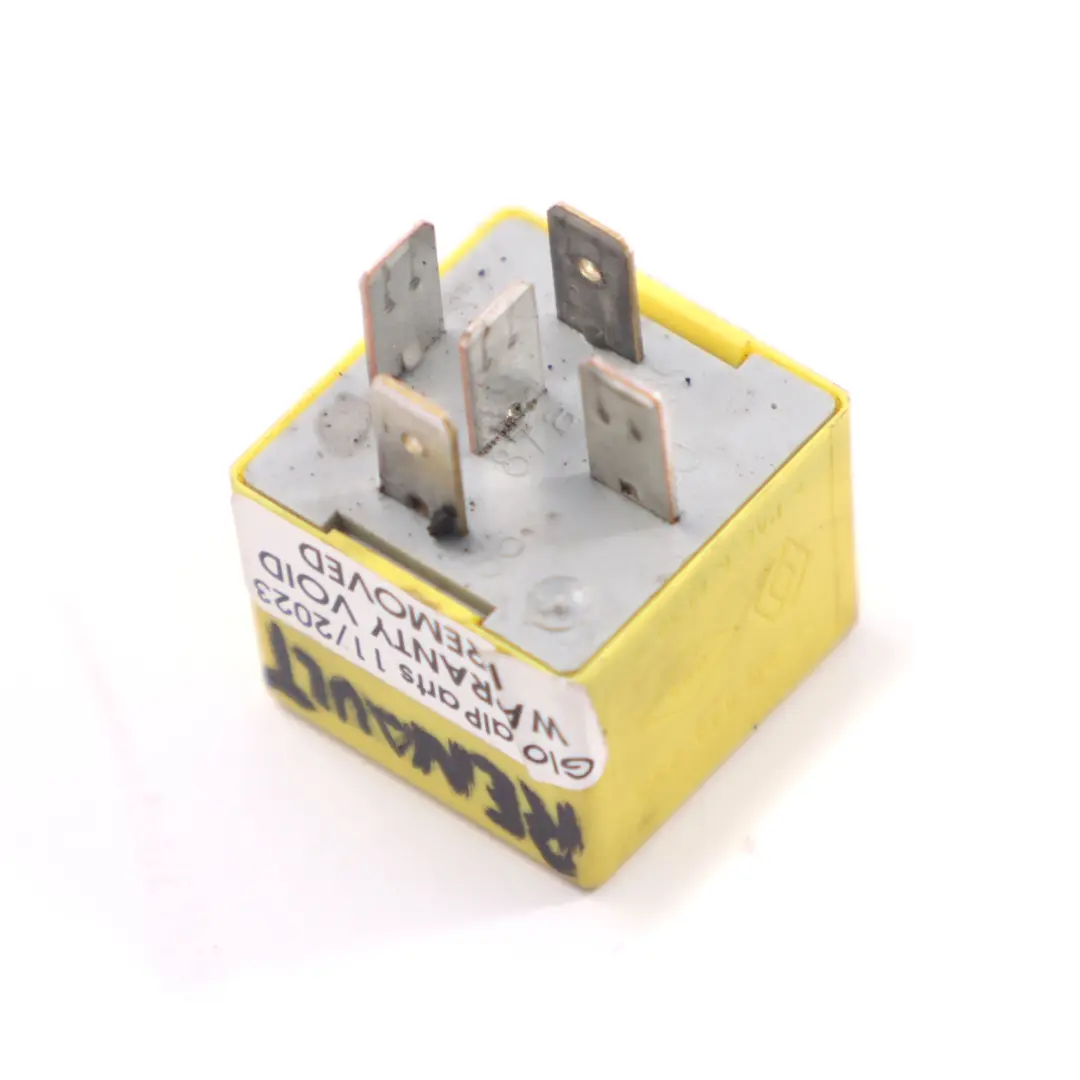 Modulo relè Unità di controllo giallo 12V 40A 5 pin per Renault con numero di parte 7700844253 Renault Modulo relè Unità di controllo giallo 12V 40A 5 pin - SKU 7700844253 - Numero di parte 7700844253