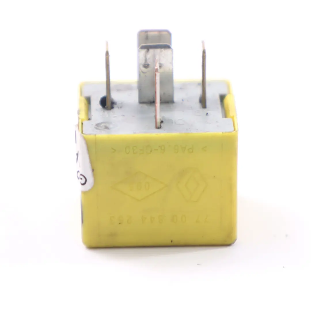 Renault Relay Module Control Unit Yellow 12V 40A 5 Pins - SKU 7700844253 - Part number 7700844253