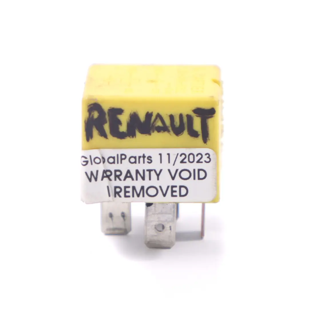 Renault Relay Module Control Unit Yellow 12V 40A 5 Pins - SKU 7700844253 - Part number 7700844253
