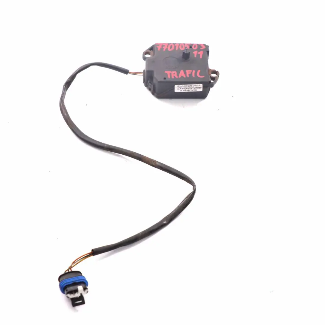 Calefacción Motor Unidad Actuador para Renault Trafic II con número de pieza 7701050311 Renault Trafic II Calefacción Motor Unidad Actuador - SKU 7701050311 - Número de pieza 7701050311