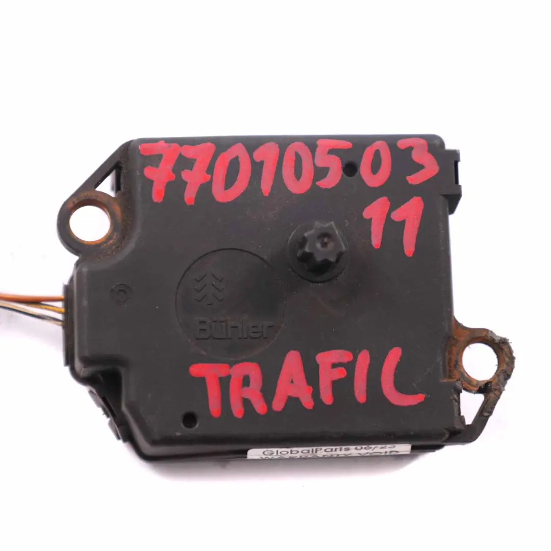 Calefacción Motor Unidad Actuador para Renault Trafic II con número de pieza 7701050311 Renault Trafic II Calefacción Motor Unidad Actuador - SKU 7701050311 - Número de pieza 7701050311