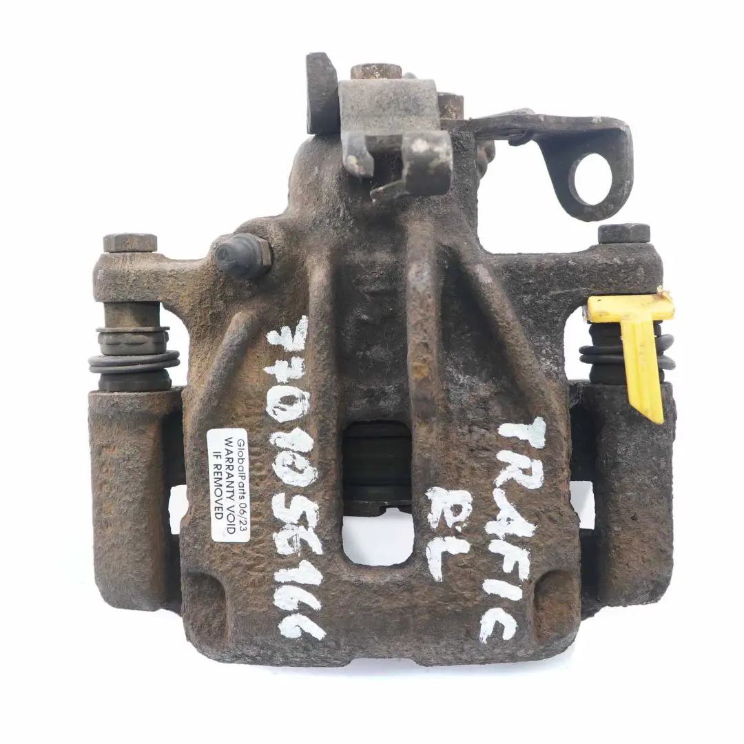 Etrier de frein arrière gauche pour Renault Trafic II à propos du numéro de pièce 7701056166 Renault Trafic II Etrier de frein arrière gauche - SKU 7701056166 - Numéro de pièce 7701056166