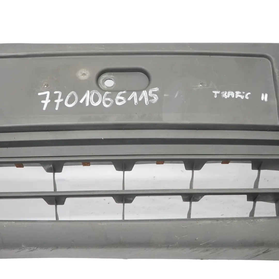 Bumper Front Trim Panel Cover Primed to Renault Trafic II with Part number 7701066115 Renault Trafic II Bumper Front Trim Panel Cover Primed - SKU 7701066115 - Part number 7701066115