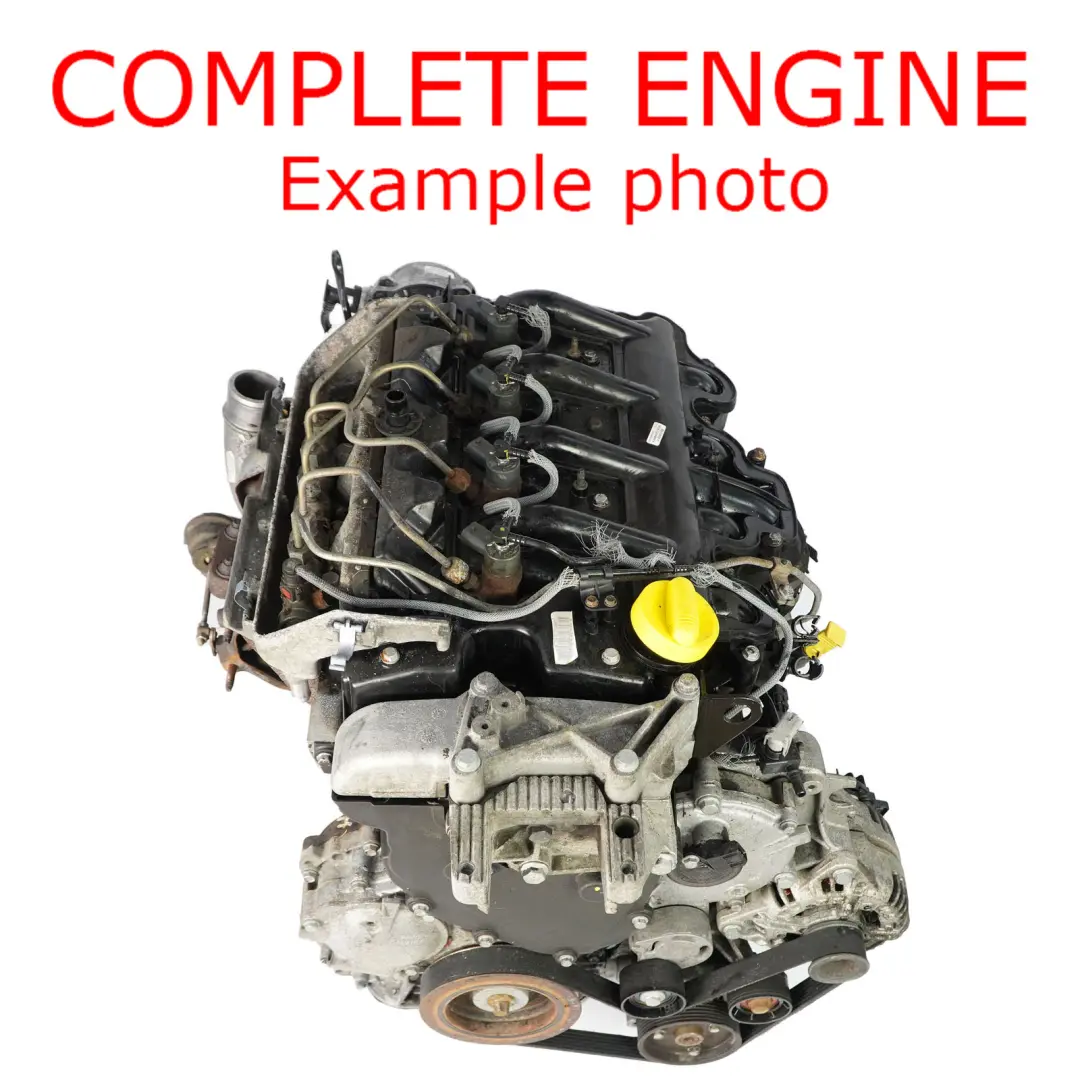 Moteur Nu G9U G9U754 189k, GARANTIE Renault Master 2 Opel Movano A 2.5 dCi DTI - SKU 7701475325 - Numéro de pièce 7701475325