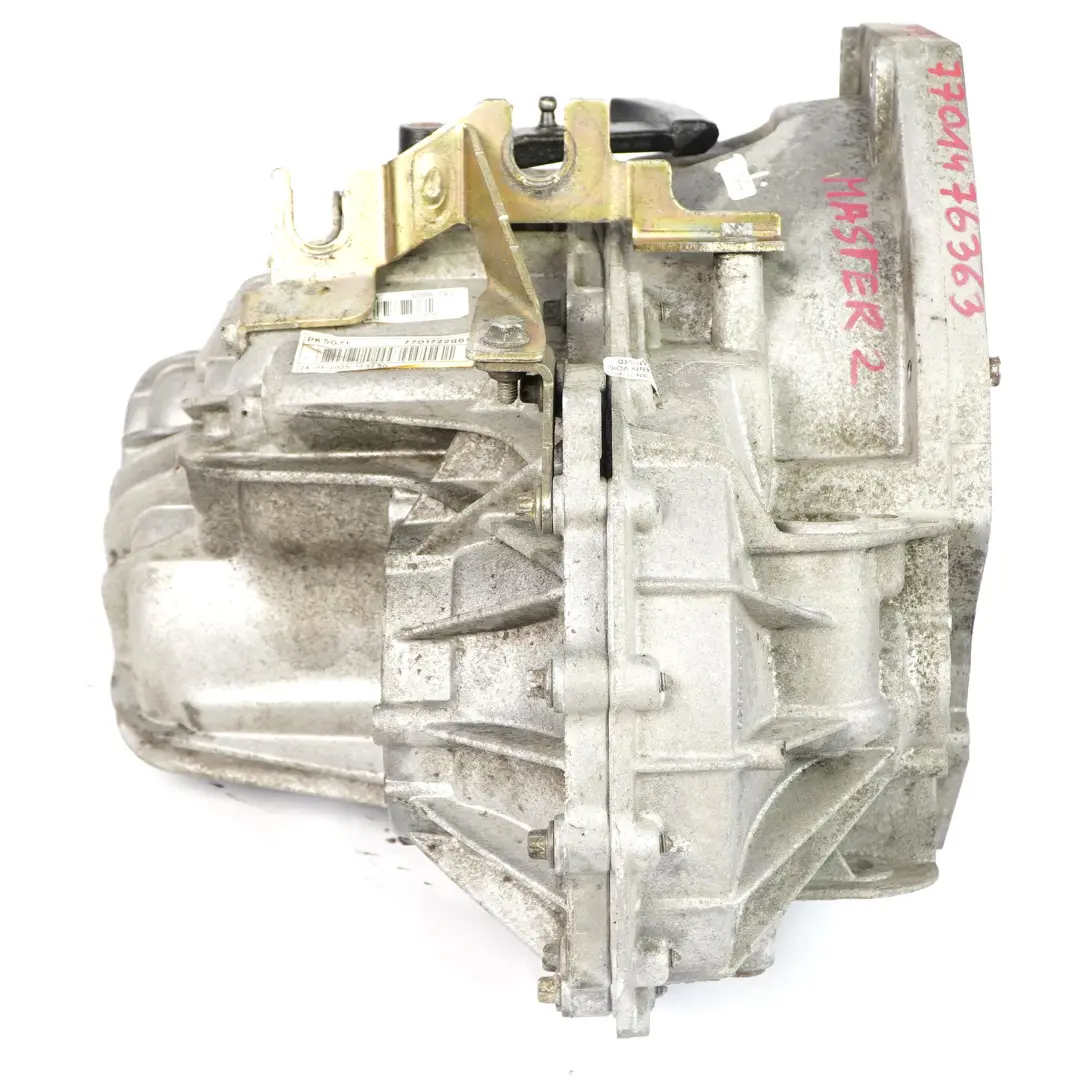 Renault Master 2 Boîte manuelle 5 vitesses PK5071 7701722865 PK5 GARANTIE - SKU 7701476363 - Numéro de pièce 7701476363