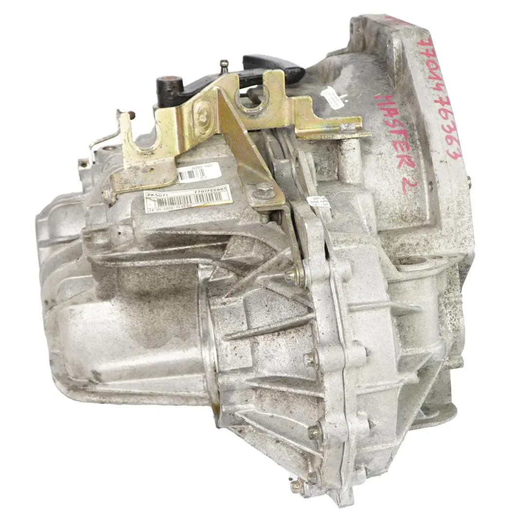 Schaltgetriebe 5 Gang PK5071 7701722865 PK5 GARANTIE für Renault Master 2 mit Teilenummer 7701476363 Renault Master 2 Schaltgetriebe 5 Gang PK5071 7701722865 PK5 GARANTIE - SKU 7701476363 - Teilenummer 7701476363