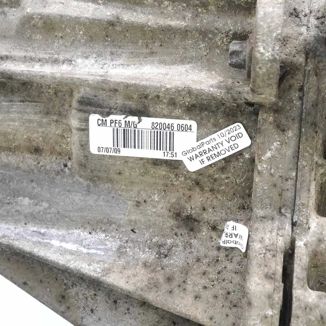 Cambio manuale a 6 velocità PF6006 PF6 8200460604 BVM6 GARANZIA per Renault Master 2 con numero di parte 7701477351 Renault Master 2 Cambio manuale a 6 velocità PF6006 PF6 8200460604 BVM6 GARANZIA - SKU 7701477351 - Numero di parte 7701477351