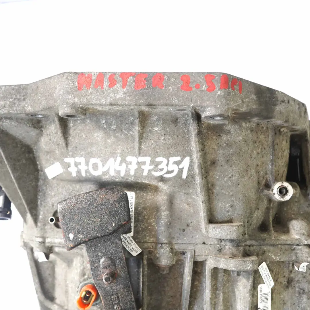 Renault Master 2 Caja cambios manual PF6006 PF6 8200460604 BVM6 GARANTÍA - SKU 7701477351 - Número de pieza 7701477351