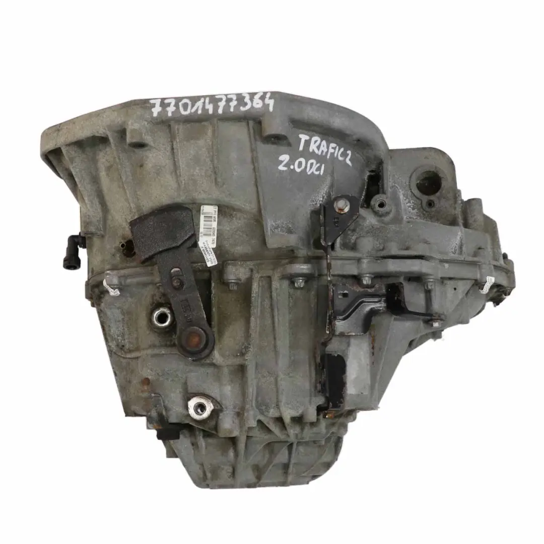 Boîte de vitesses manuelle PF6010 8200546200 PF6 BVM6 GARANTIE pour Renault Trafic II à propos du numéro de pièce 7701477364 Renault Trafic II Boîte de vitesses manuelle PF6010 8200546200 PF6 BVM6 GARANTIE - SKU 7701477364 - Numéro de pièce 7701477364