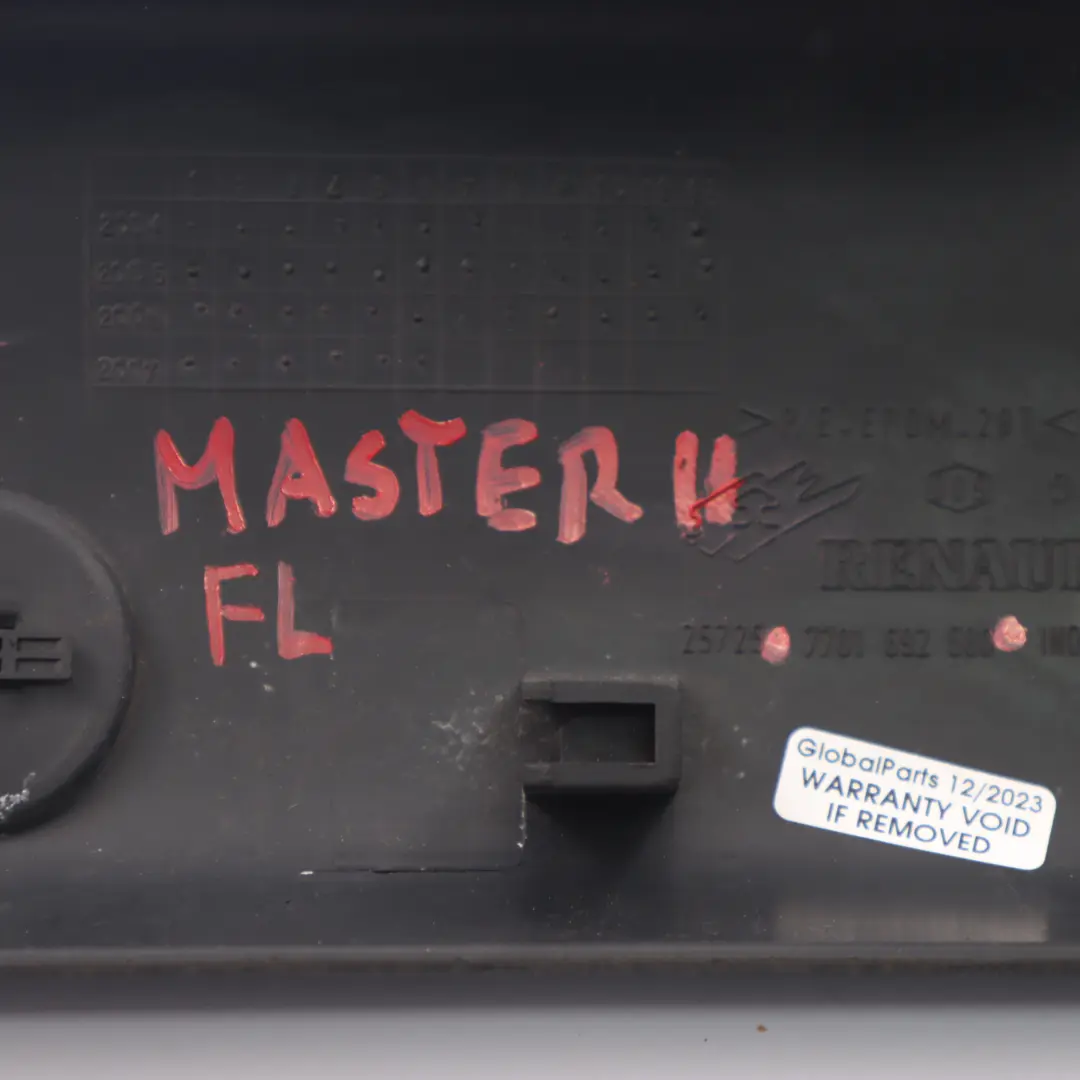 Renault Master 2 Opel Movano A Listwa Drzwi Lewy Przód - SKU 7701692580 - Numer Części 7701692580