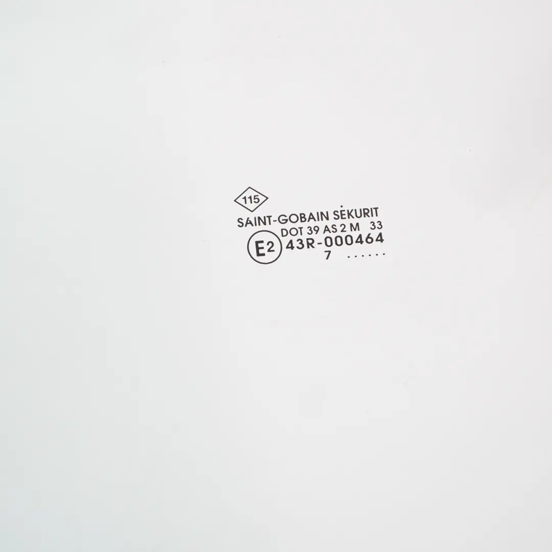  Vetro finestra Renault Master II Movano A Porta anteriore laterale sinistro AS2 - SKU 7701694294 - Numero di parte 7701694294