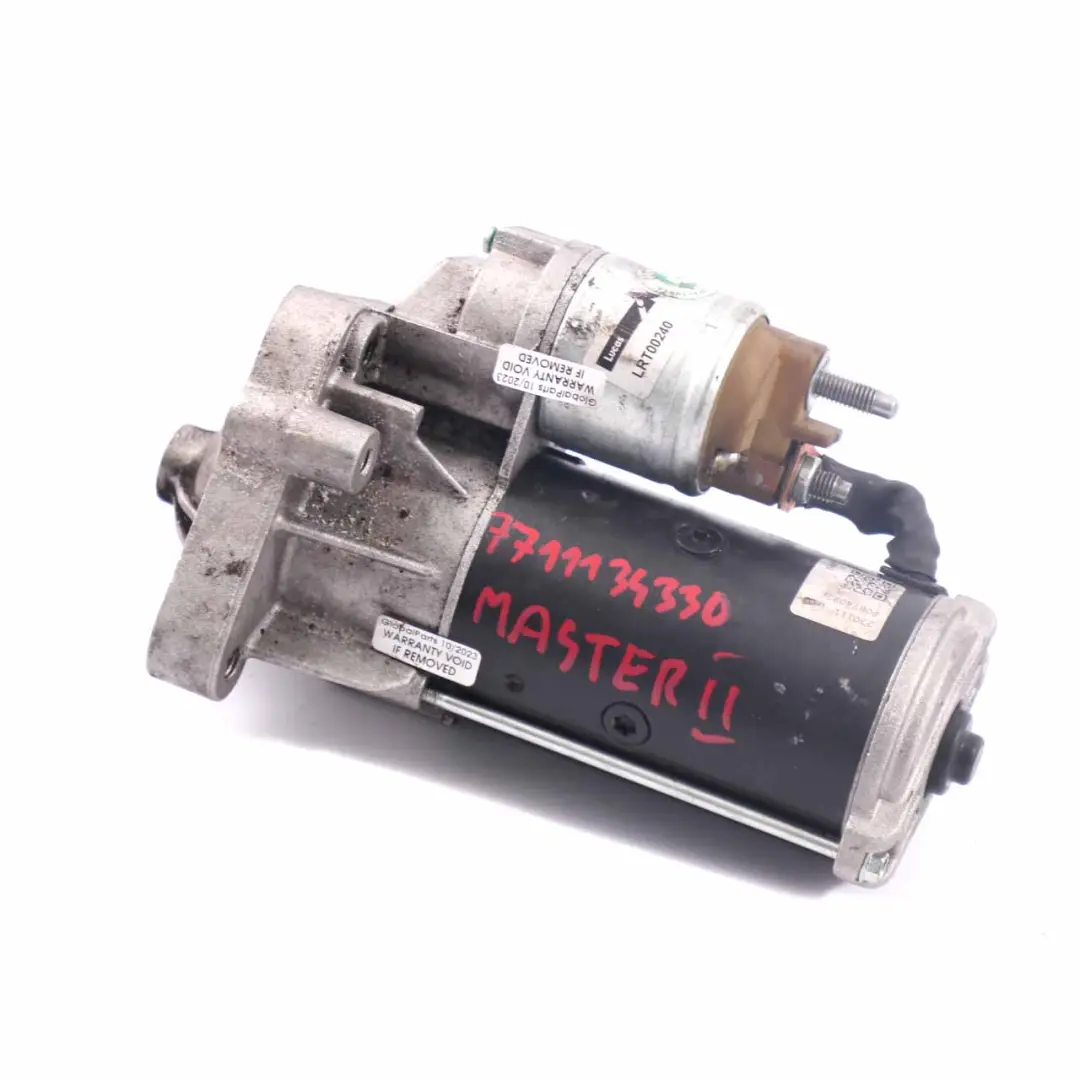 Motorino avviamento per Renault Master 2 Opel Vauxhall Movano A 2.5 DCI con numero di parte 7711134330 Renault Master 2 Opel Vauxhall Movano A 2.5 DCI Motorino avviamento - SKU 7711134330 - Numero di parte 7711134330