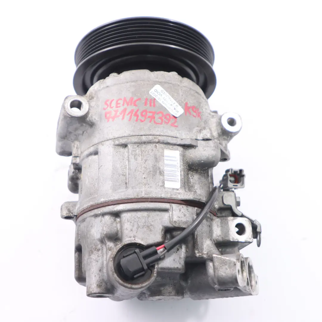 Klimaanlage Kompressor Klimaanlagen pumpe für Renault Scenic 3 mit Teilenummer 7711497392 Renault Scenic 3 Klimaanlage Kompressor Klimaanlagen pumpe - SKU 7711497392 - Teilenummer 7711497392