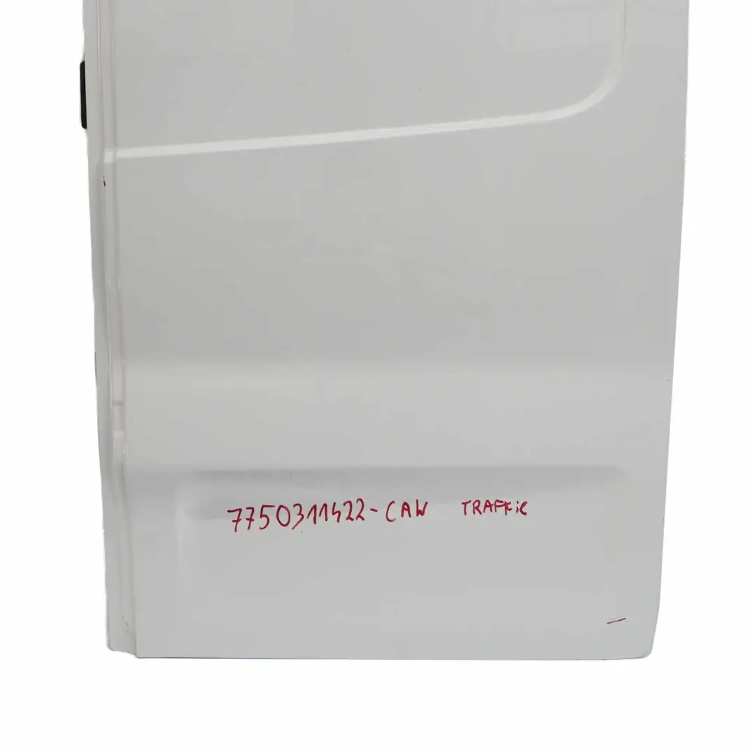 Arrière Droite Hayon Coffre Casa Blanc - D31 pour Renault Trafic II Porte à propos du numéro de pièce 7750311422 Renault Trafic II Porte Arrière Droite Hayon Coffre Casa Blanc - D31 - SKU 7750311422-CAW - Numéro de pièce 7750311422