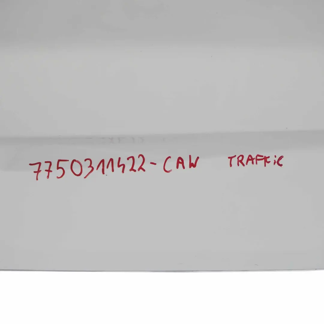 Arrière Droite Hayon Coffre Casa Blanc - D31 pour Renault Trafic II Porte à propos du numéro de pièce 7750311422 Renault Trafic II Porte Arrière Droite Hayon Coffre Casa Blanc - D31 - SKU 7750311422-CAW - Numéro de pièce 7750311422