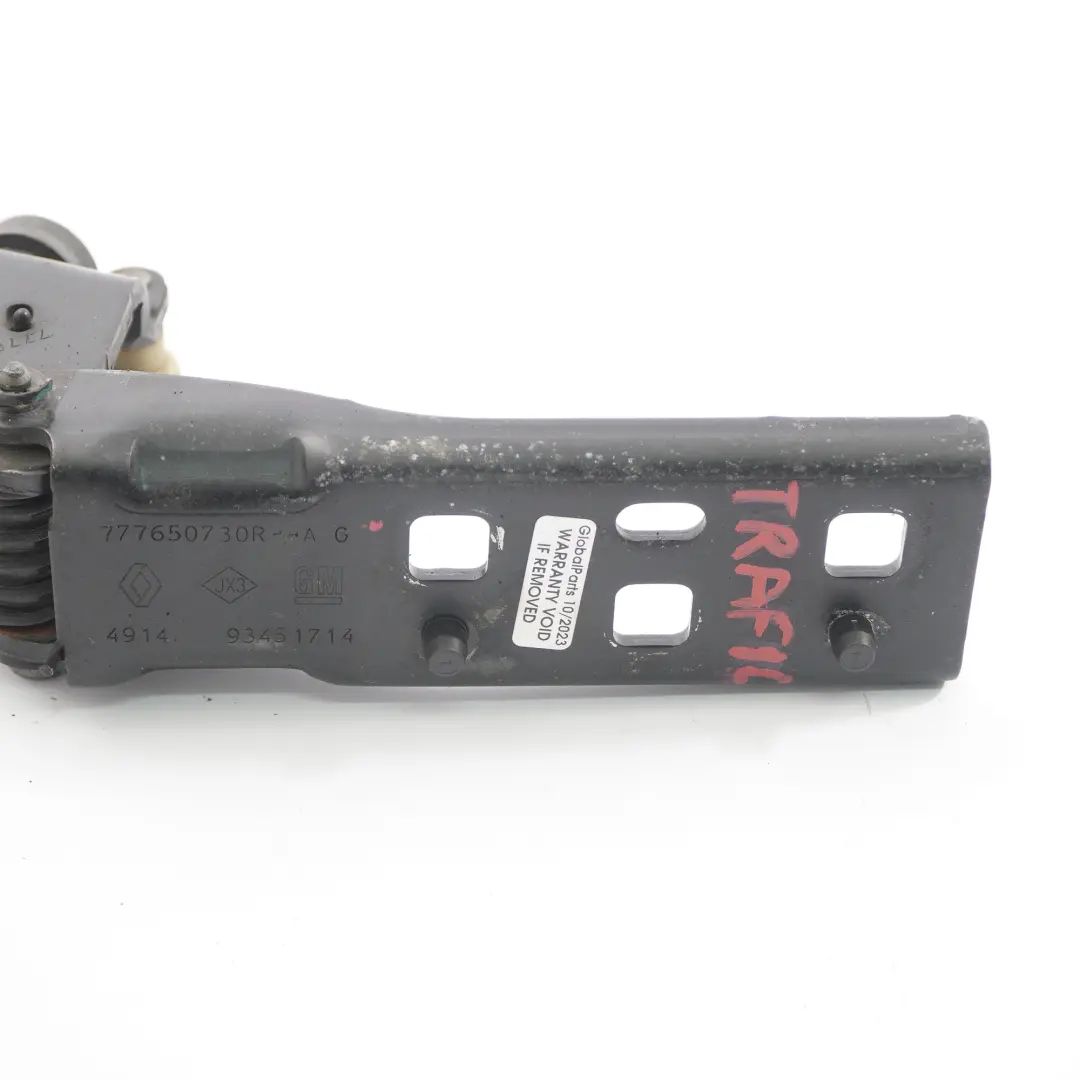 Porta scorrevole laterale Rullo di guida per Renault Trafic III con numero di parte 777650730R Renault Trafic III Porta scorrevole laterale Rullo di guida - SKU 777650730R - Numero di parte 777650730R