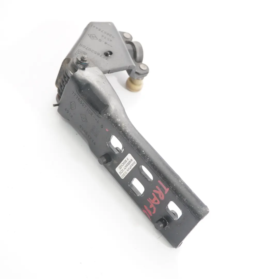 Renault Trafic III Sliding Door Side Roller Pulley Guide Holder - SKU 777650730R - Part number 777650730R